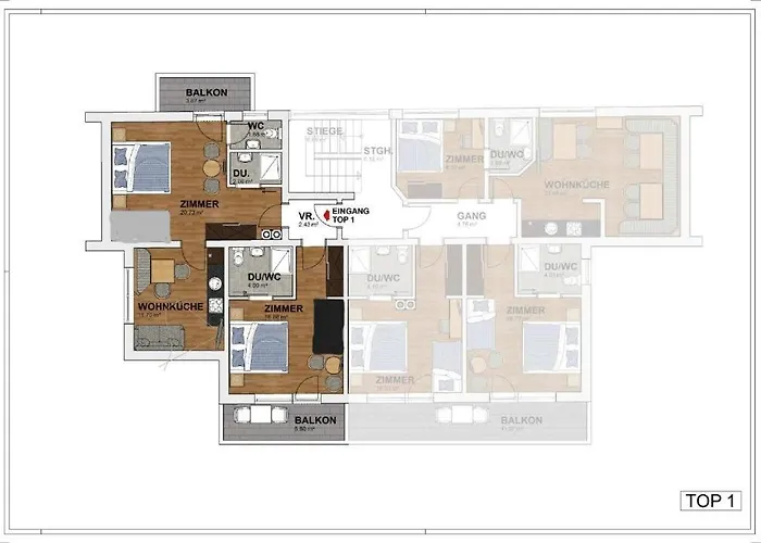 Гостевой дом Haus Am Muehlroan Зёльден